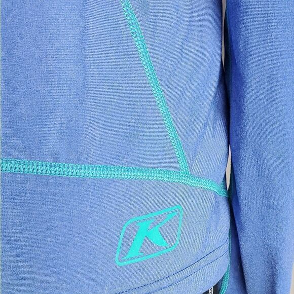 Klim Blue & Green Full Zip Jacket - Picture 6 of 6